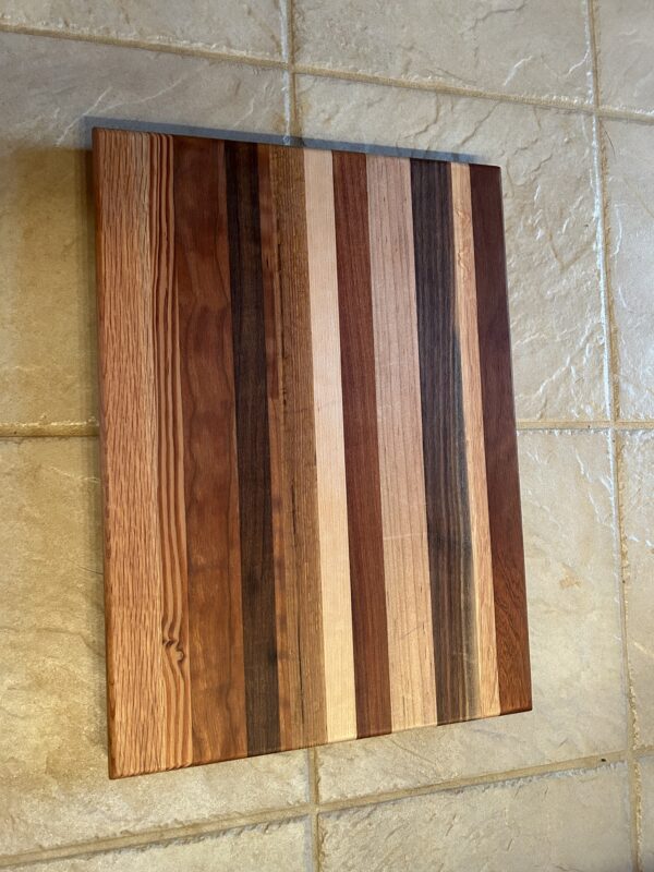Custom Made Exotic Wood Cutting Board