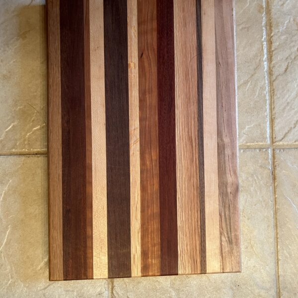 Custom Made Exotic Wood Cutting Board