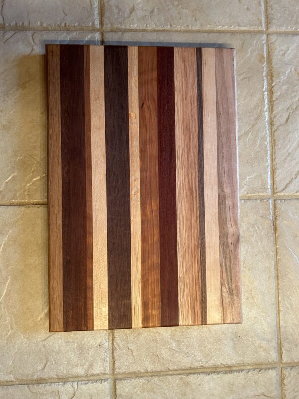Custom Made Exotic Wood Cutting Board