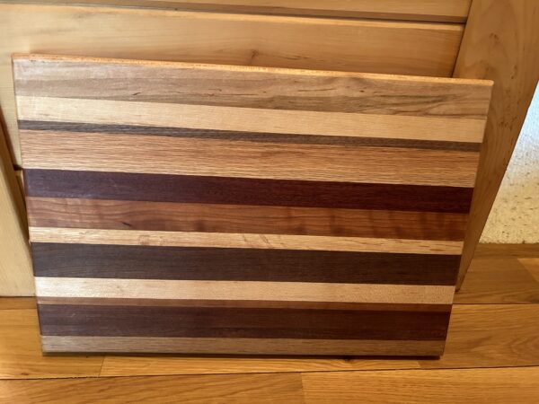 Custom Made Exotic Wood Cutting Board - Image 2