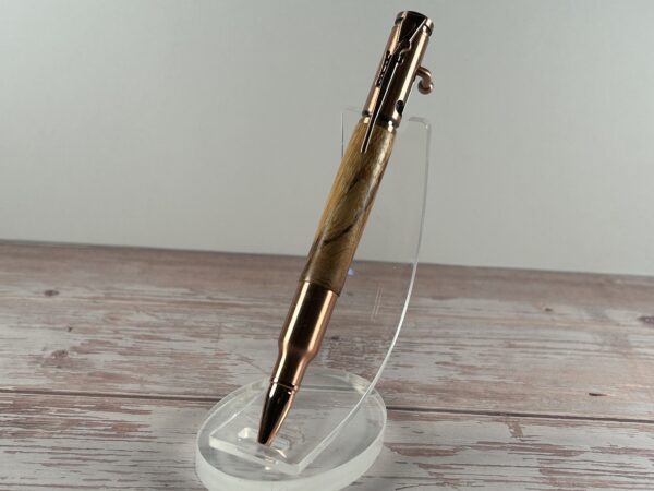 30 Caliber Tigre Caspi Antique Copper Bolt Action Pen