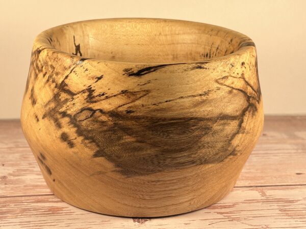 Spalted Hackberry Wooden Bowl