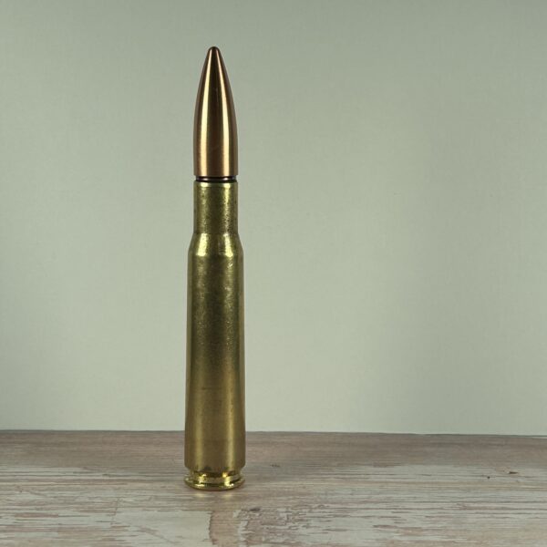 50 Caliber Walnut Machine Gun Flip Pen